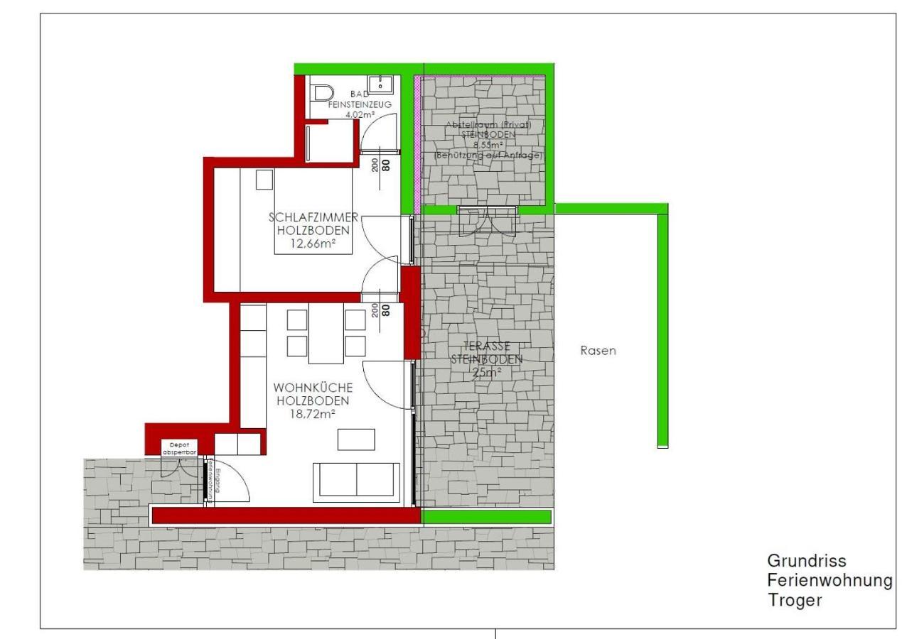 Ferienwohnung Troger Fieberbrunn Exteriör bild